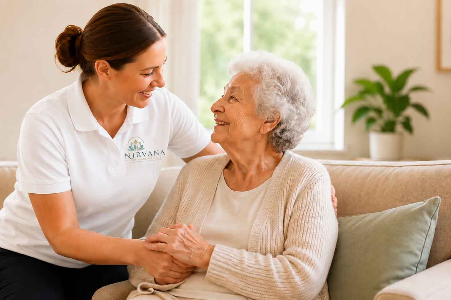 Nirvana Home Care team providing compassionate home care support